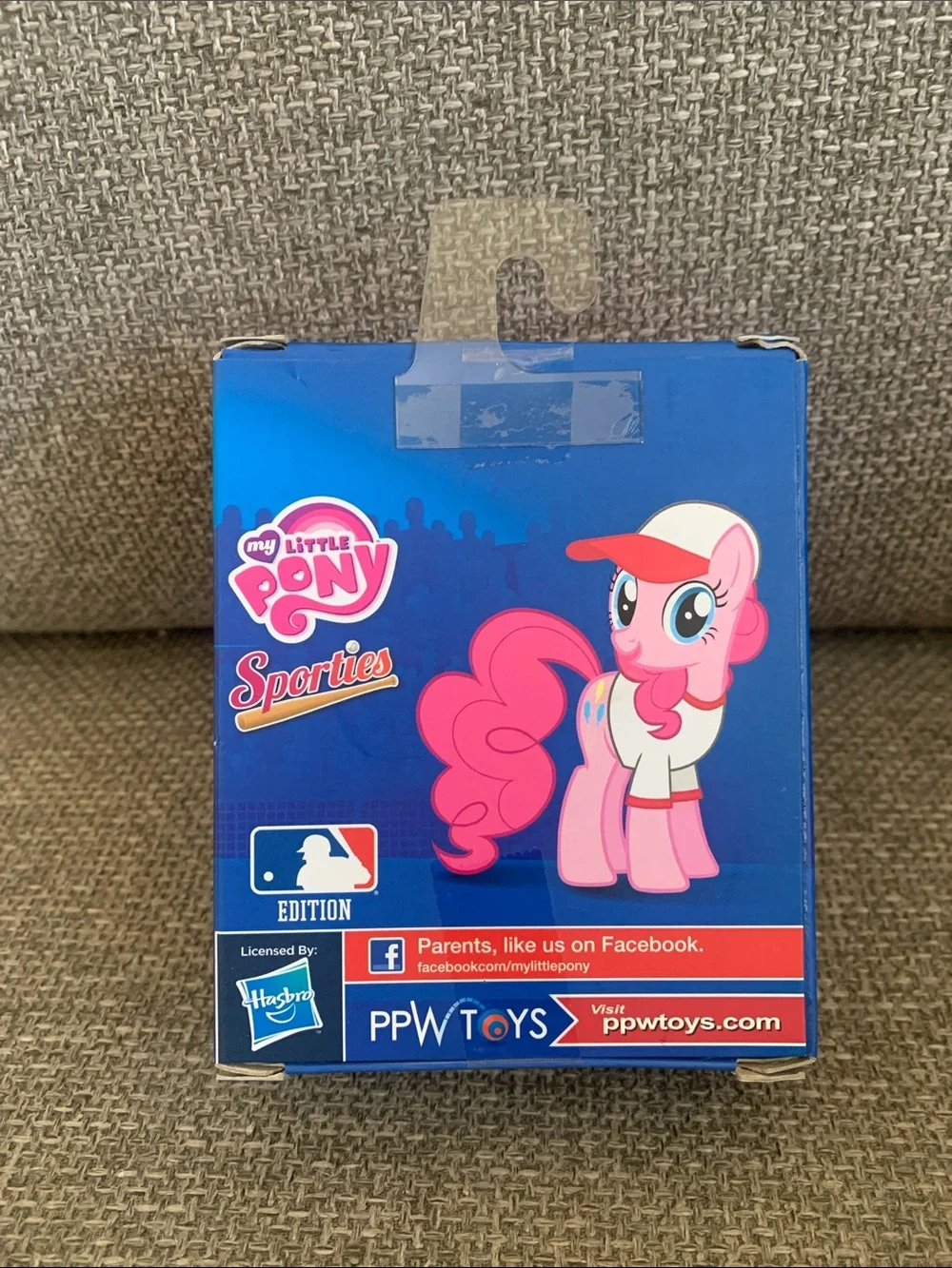 My Little Pony Sporties Pinkie Pie Collectible MLB Figure St. Louis Cardinals